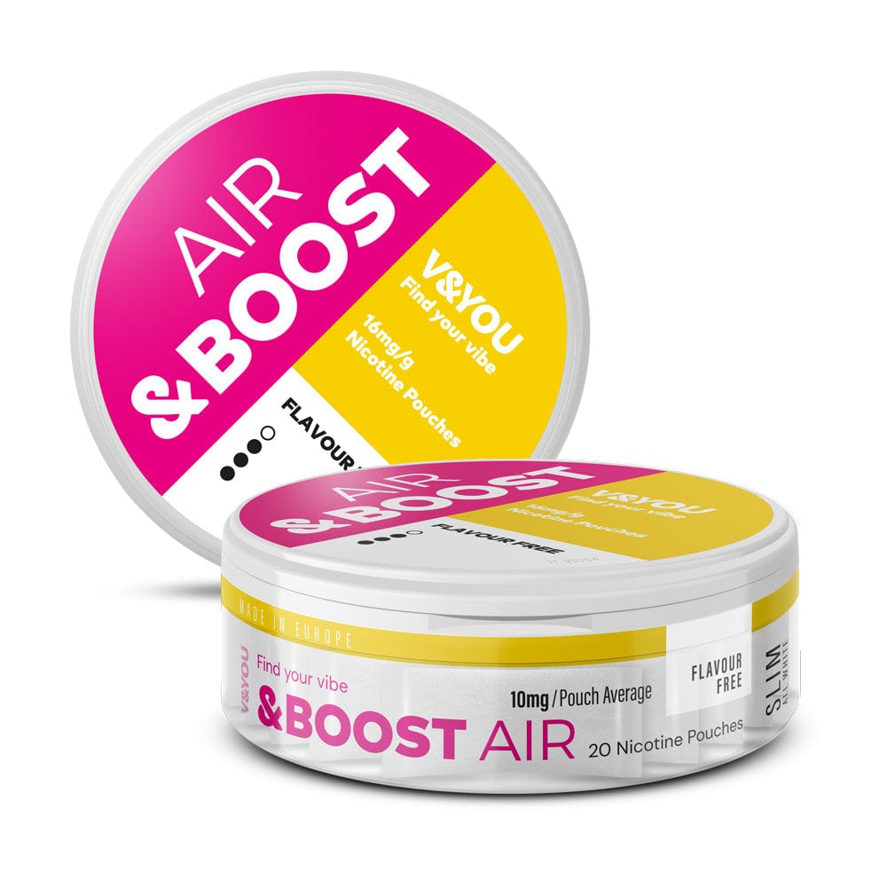 &Boost Nicotine Pouches - FlavFree V&YOU